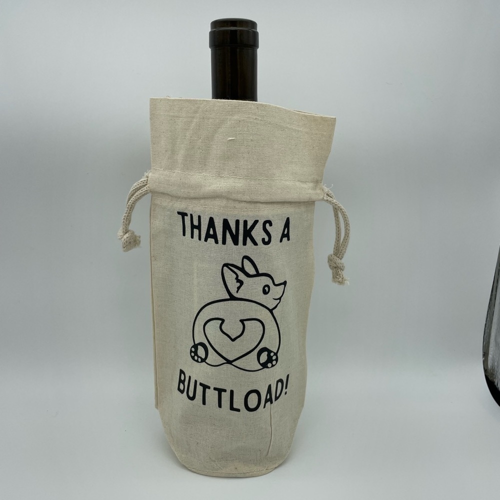 Thanks a Buttload Wine Bottle Decor​